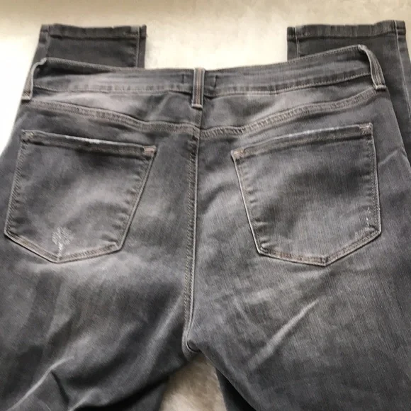 NYDJ Charcoal grey super skinny jeans 12 - Picture 11 of 15